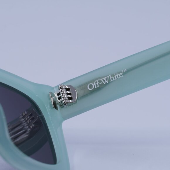 Off-White OERI13X VALDEZ 5307 Sunglasses Sage Square Frame, Dark Grey Lenses main image 8